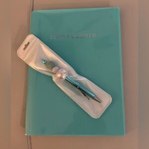 2026 Teal Planner with Matching Pen